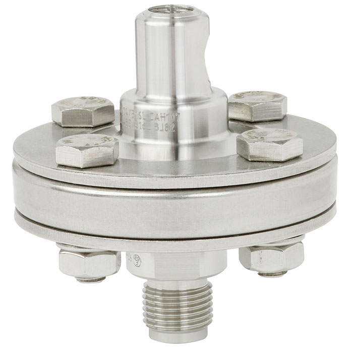Wika Model 990.10 Diaphragm seal with threaded connection